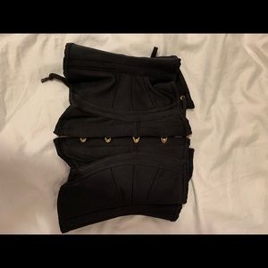 Agent provocateur black corset waspie s